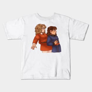 The girls are fighting Kids T-Shirt